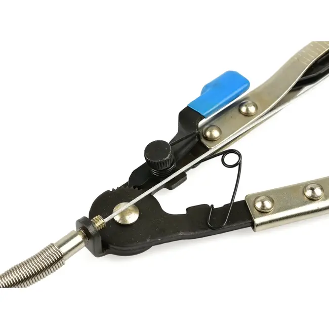 GEKO Klemgereedschap met 655 mm touw - Stalen handvat - Vergrendelingsmechanisme - 870 mm lengte