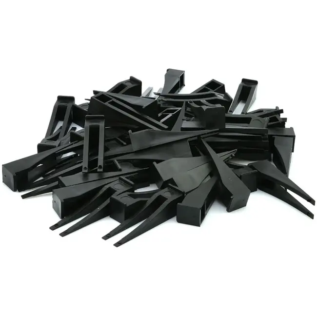 GEKO Tegel nivelleersysteem - Wedges en clips - Efficiënt en nauwkeurig - 100 stuks