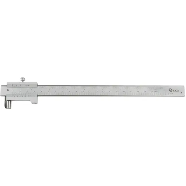 GEKO Vernier schuifmaat - 200mm - RVS - Hoge nauwkeurigheid - Inclusief extra stift