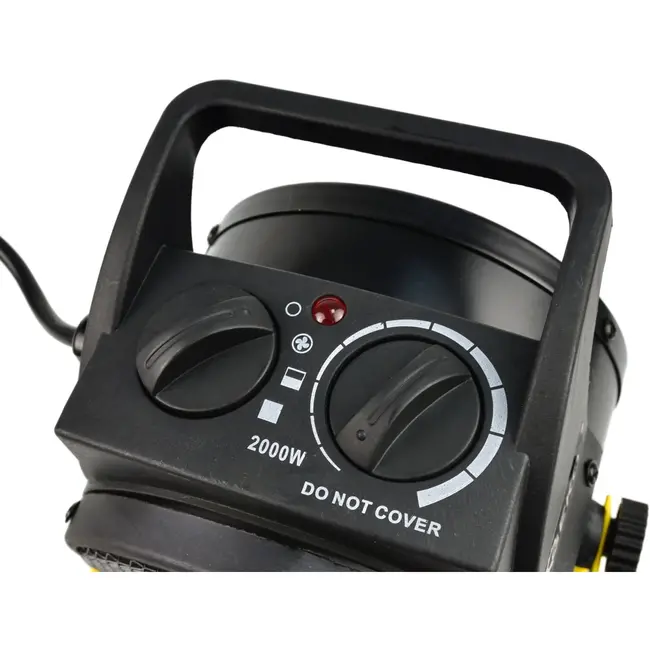 GEKO Elektrische keramische verwarming - 2kW - Compact - Veilig - Voor ruimtes tot 30m²