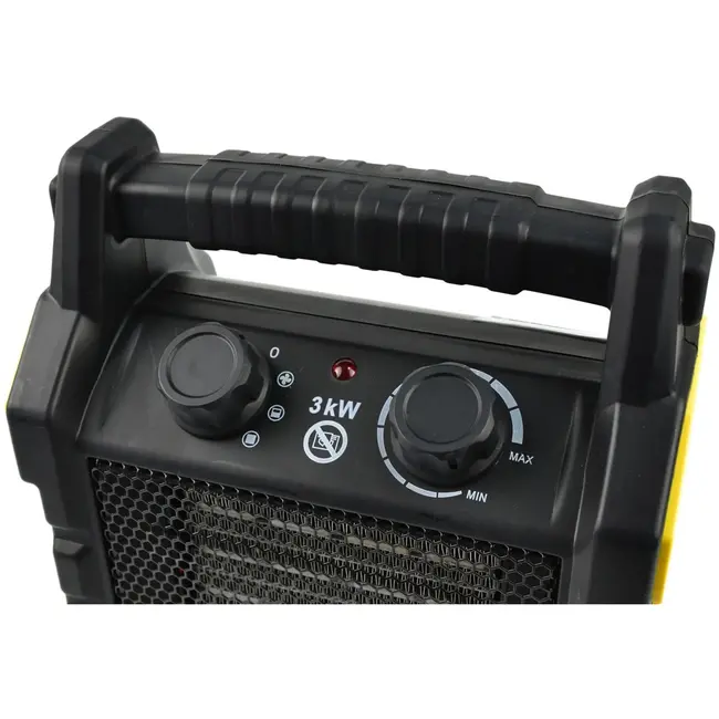 GEKO Elektrische keramische kachel - 3kW - Snelle verwarming - Veilig en draagbaar