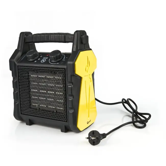 GEKO Elektrische keramische kachel - 2 kW - Compact en krachtig - Veilig en geurloos