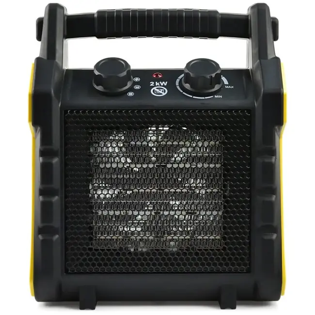 GEKO Elektrische keramische kachel - 2 kW - Compact en krachtig - Veilig en geurloos