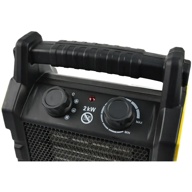 GEKO Elektrische keramische kachel - 2 kW - Compact en krachtig - Veilig en geurloos