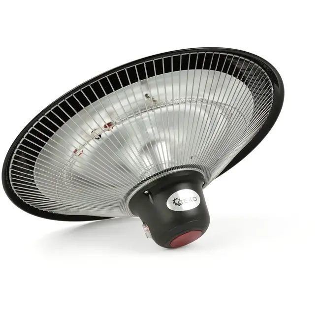 GEKO Infrarood plafondheater - 1500W - met afstandsbediening - IP34 - 9 m² verwarmingsoppervlak