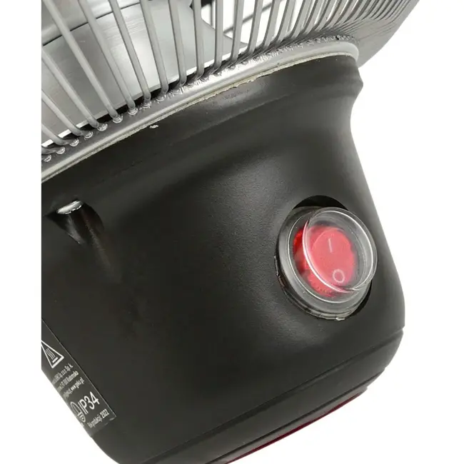 GEKO Infrarood plafondheater - 1500W - met afstandsbediening - IP34 - 9 m² verwarmingsoppervlak