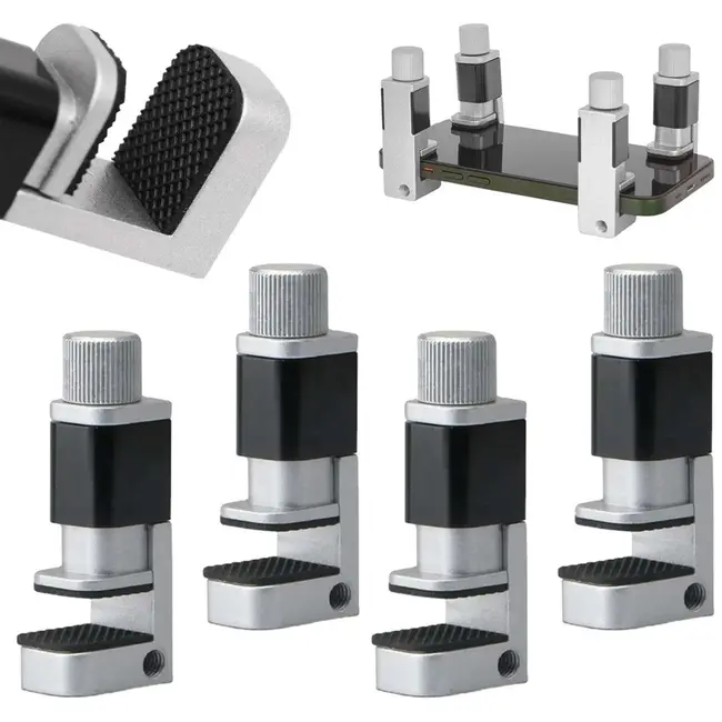 GEKO Set van 4 klemmen - Displayreparatie - Rubberen grip - Veilig en precies