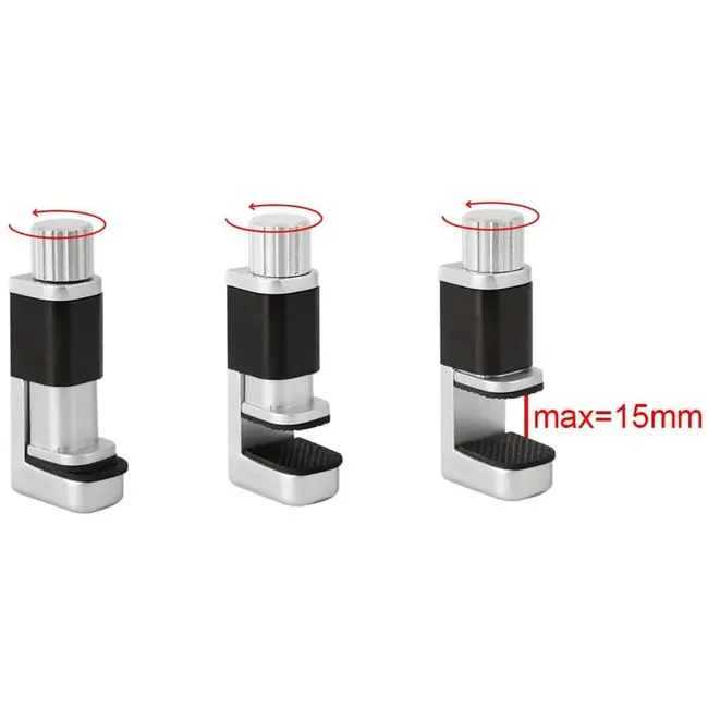 GEKO Set van 4 klemmen - Displayreparatie - Rubberen grip - Veilig en precies