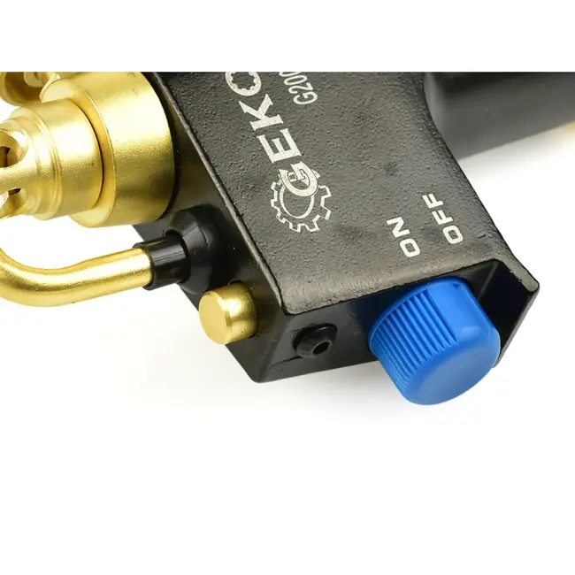 GEKO Gasbrander met turbo-nozzle en piezo-ontsteking - 2800 °C - Inclusief adapter