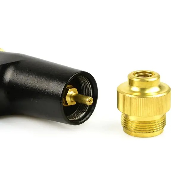 GEKO Gasbrander met turbo-nozzle en piezo-ontsteking - 2800 °C - Inclusief adapter