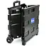 GEKO Opvouwbare transporttrolley - telescopische handgreep - 35 kg - compact ontwerp