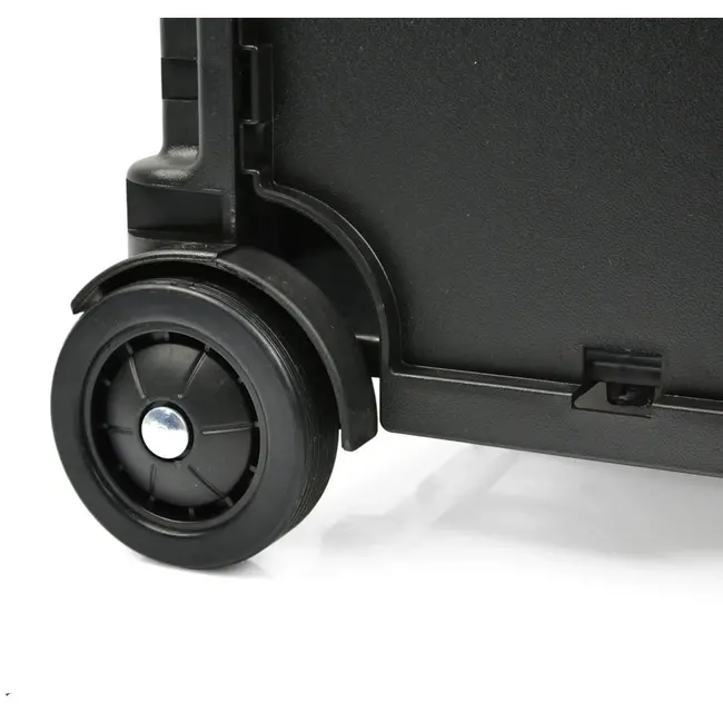 GEKO Opvouwbare transporttrolley - telescopische handgreep - 35 kg - compact ontwerp