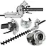 GEKO Heggenschaaradapter - 28mm - 9 Tanden - Verstelbare Hoek - 42 cm Snijlengte