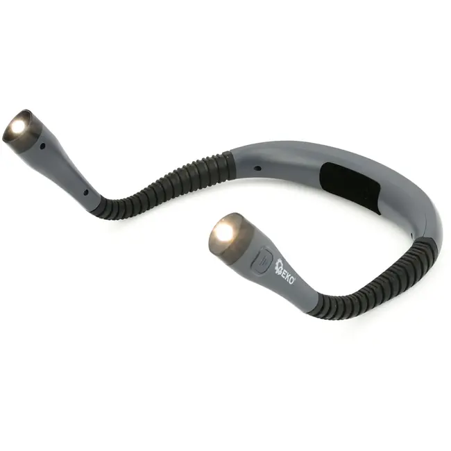 GEKO Multifunctionele LED nekverlichting - Flexibele armen - Instelbare lichtintensiteit - USB-C oplaadbaar