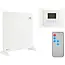 GEKO Infrarood Paneelverwarming - 425W - Slim Design - Met Afstandsbediening - Wandmontage of Vrijstaand