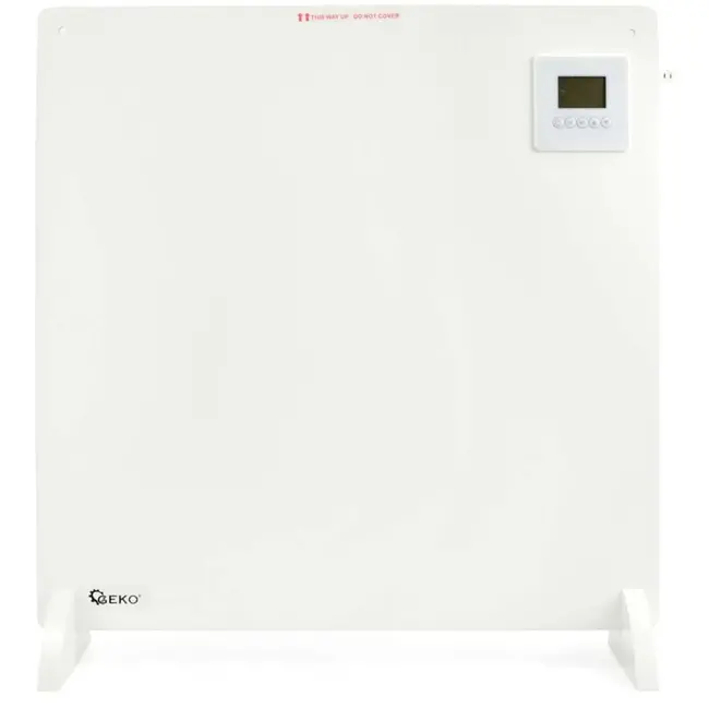 GEKO Infrarood Paneelverwarming - 425W - Slim Design - Met Afstandsbediening - Wandmontage of Vrijstaand