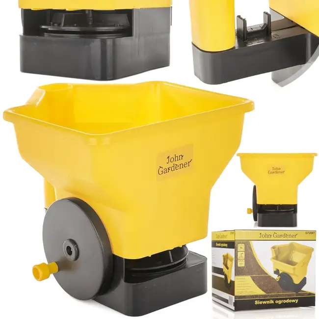 John Gardener Universele zaaimachine - 3L capaciteit - Handmatige bediening - 2m zaaiwijdte