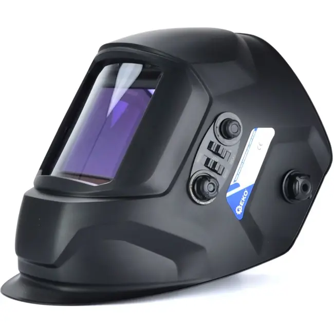 GEKO Lashelm - Automatisch verduisterend - Groot zichtveld - UV/IR-bescherming - Verstelbaar