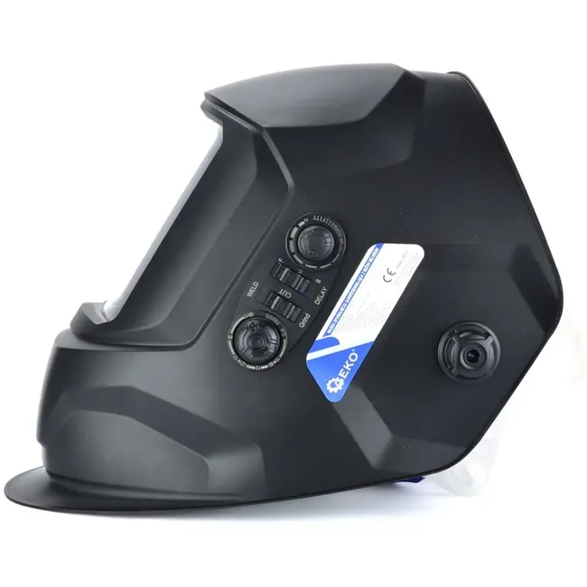 GEKO Lashelm - Automatisch verduisterend - Groot zichtveld - UV/IR-bescherming - Verstelbaar