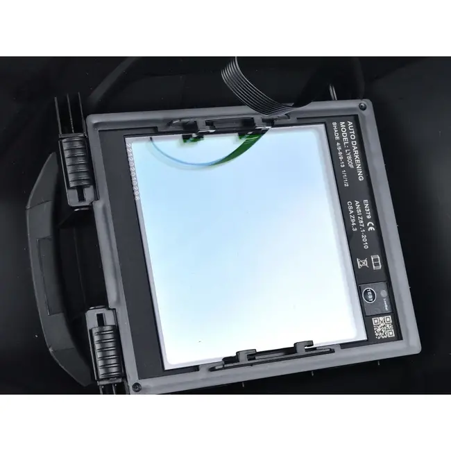 GEKO Lashelm - Automatisch verduisterend - Groot zichtveld - UV/IR-bescherming - Verstelbaar