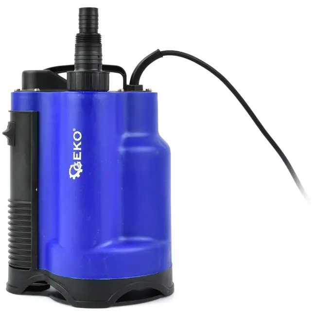 GEKO Krachtige dompelpomp - 750W - Met interne vlotterschakelaar - Voor vuil water - Kunststof behuizing