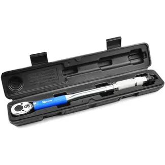 GEKO Draaimomentsleutel - Precisie 1 Nm - Versterkte Ratel - 19-110 Nm - 370 mm - CrV Staal