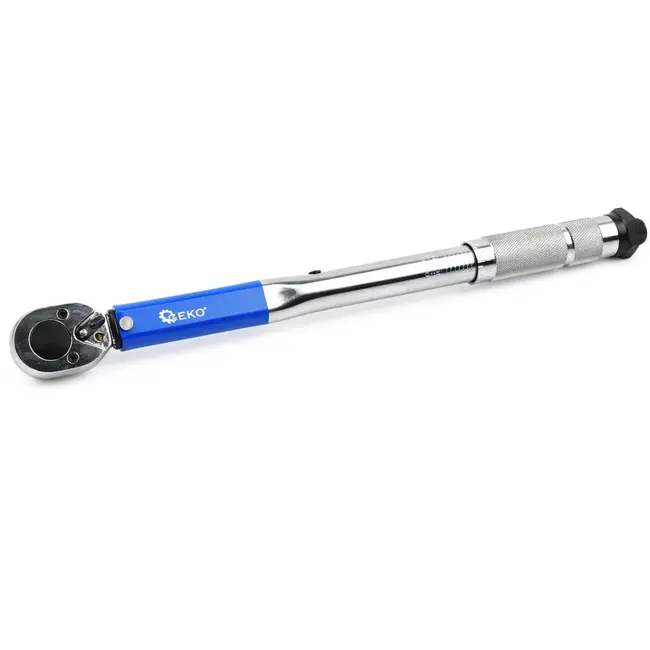 GEKO Draaimomentsleutel - Precisie 1 Nm - Versterkte Ratel - 19-110 Nm - 370 mm - CrV Staal