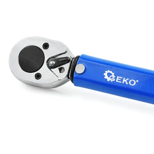 GEKO Draaimomentsleutel - Precisie 1 Nm - Versterkte Ratel - 19-110 Nm - 370 mm - CrV Staal