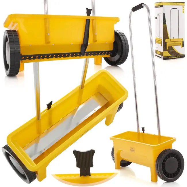 John Gardener Zaaimachine - 12L - Handmatig - 10-staps Verstelbaar - Lichtgewicht - 46,5 cm Breedte