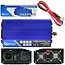 GEKO Pure sinus omvormer - 24V naar 230V - 1000/2000W - USB-aansluiting - Compact ontwerp