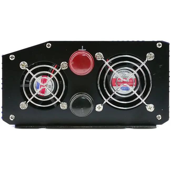 GEKO Pure sinusomvormer - 12V naar 230V - 1000/2000W - USB-aansluiting - Compact ontwerp