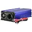GEKO Pure sinus omvormer - 24V naar 230V - 500/1000W - USB-aansluiting - Compact ontwerp