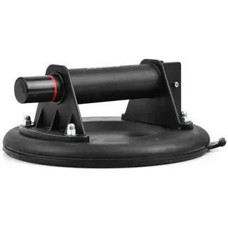 Tvardy Vacuum zuignap - 200mm - 100kg draagkracht - zwart - snelle ontgrendeling