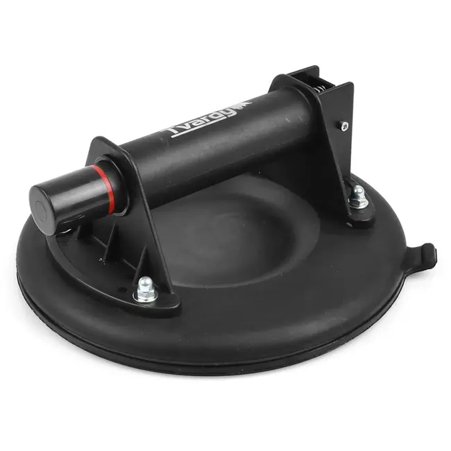 Tvardy Vacuum zuignap - 200mm - 100kg draagkracht - zwart - snelle ontgrendeling