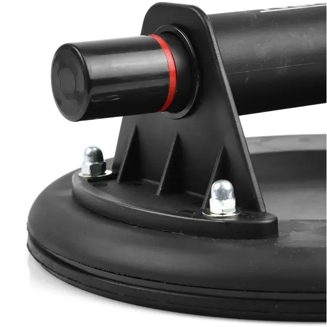 Tvardy Vacuum zuignap - 200mm - 100kg draagkracht - zwart - snelle ontgrendeling