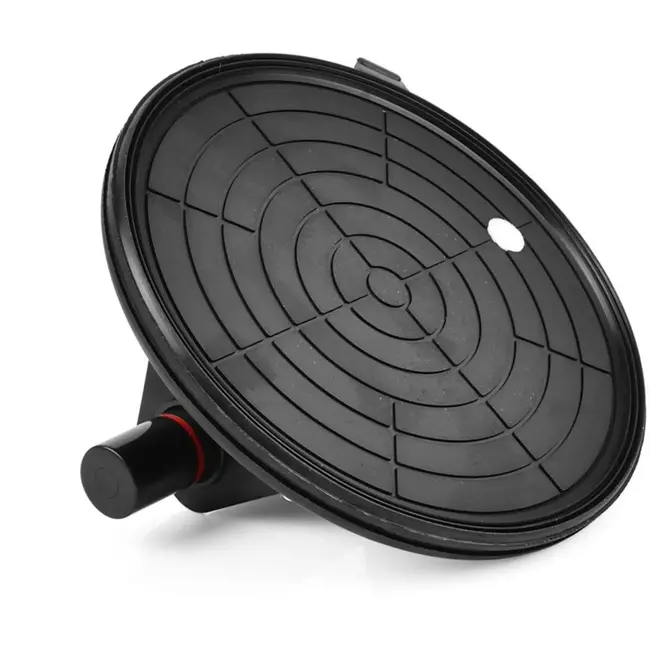 Tvardy Vacuum zuignap - 200mm - 100kg draagkracht - zwart - snelle ontgrendeling