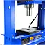 GEKO Hydraulische werkplaatspers - 20 ton - voetbediening - met drukmeter - verstelbare werkhoogte