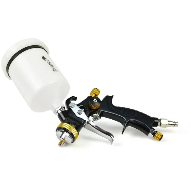 Tvardy LVLP verfspuit - 2.0mm nozzle - 600 ml tank - ergonomisch ontwerp
