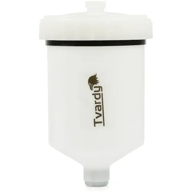 Tvardy LVLP spuitpistool - 1.7mm nozzle - Verstelbare verf- en luchtstroom - Ergonomisch ontwerp - 600 ml tank