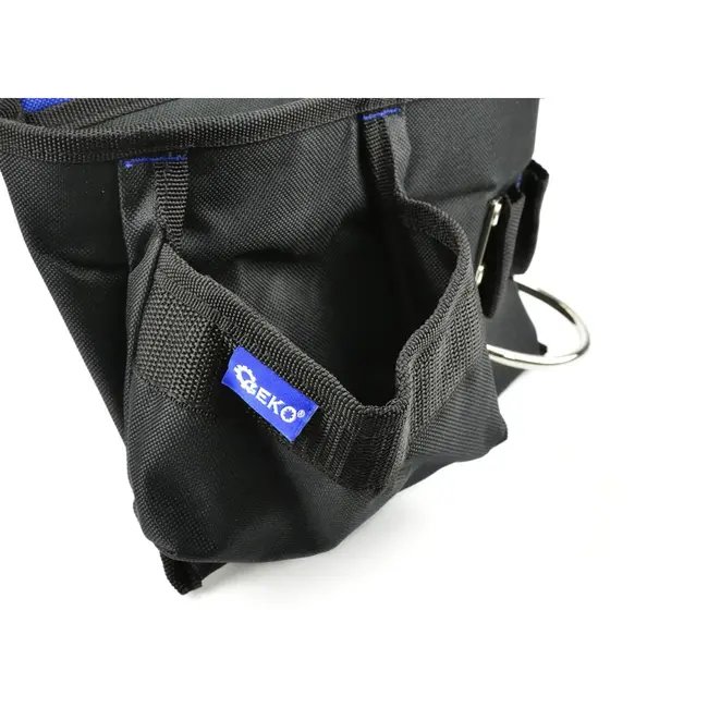 GEKO Verstelbare gereedschapsriem - 10 vakken - Slijtvast - 100-130 cm