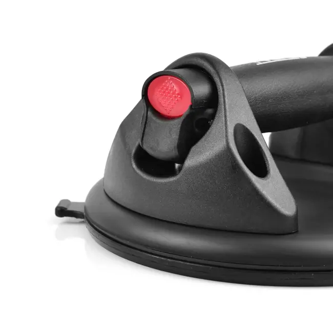 Tvardy Vacuum zuignap - drukmeter - 200mm - 120kg - zwart