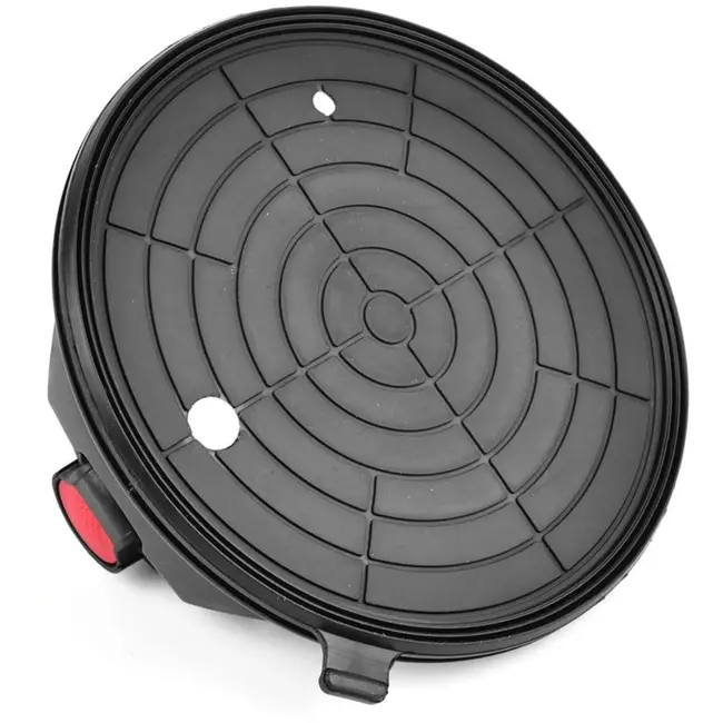 Tvardy Vacuum zuignap - drukmeter - 200mm - 120kg - zwart