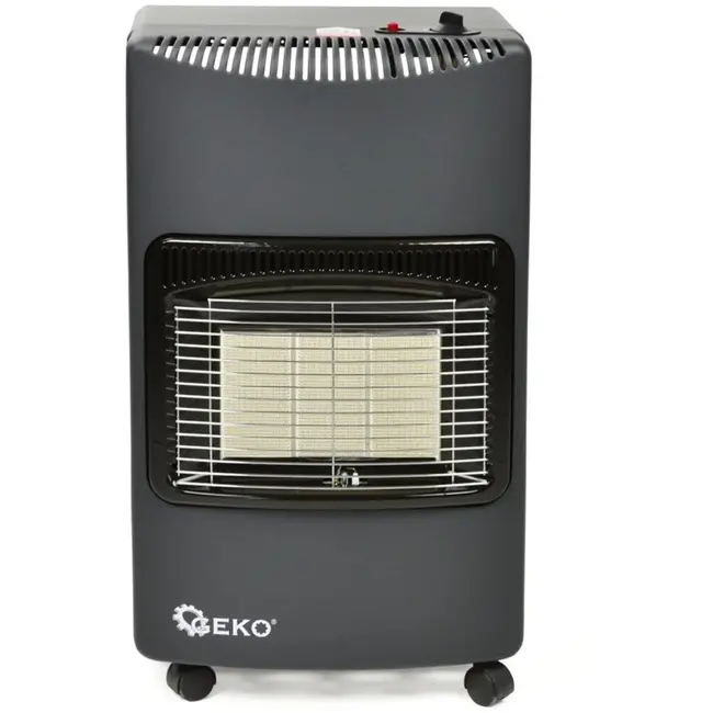 GEKO Gasverwarming - 4,2 kW - Met reducer en slang - Voor binnengebruik