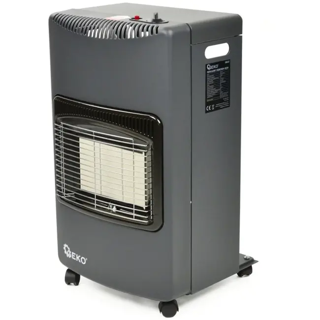 GEKO Gasverwarming - 4,2 kW - Met reducer en slang - Voor binnengebruik