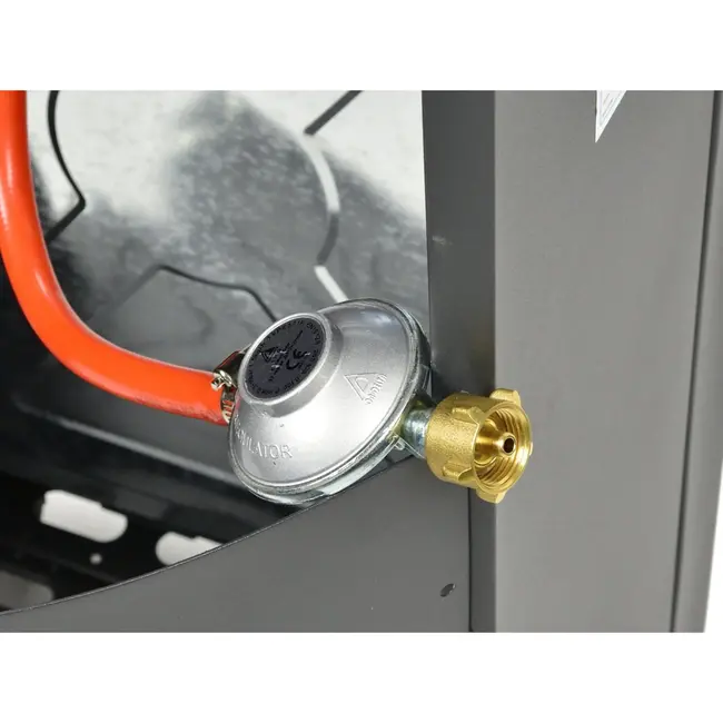 GEKO Gasverwarming - 4,2 kW - Met reducer en slang - Voor binnengebruik