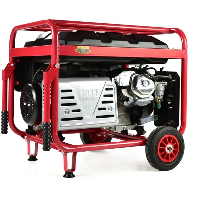 Tvardy Krachtige benzinegenerator - 15 PK - 6600W - 25L tank - Elektronische start