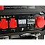 Tvardy Krachtige benzinegenerator - 15 PK - 6600W - 25L tank - Elektronische start