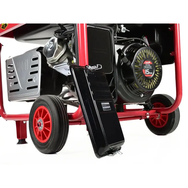 Tvardy Krachtige benzinegenerator - 15 PK - 6600W - 25L tank - Elektronische start