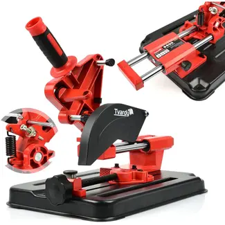 Tvardy Universele slijpstandaard - Aluminium - Verstelbare hoek 0°-45° - Voor 115-125 mm schijven