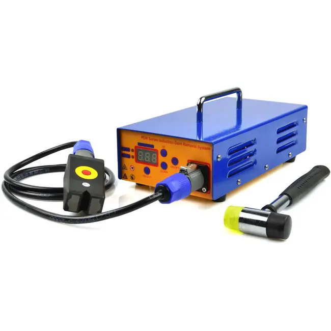 GEKO Inductie dentenverwijderaar - snel en lakvrij herstel - complete set met hamer en stempels